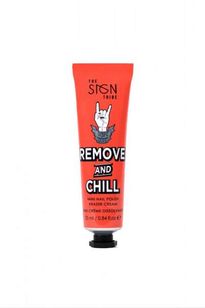 Crème dissolvante "Remove and Chill" de The Sign Tribe, 8€ en exclusivité chez Sephora. 