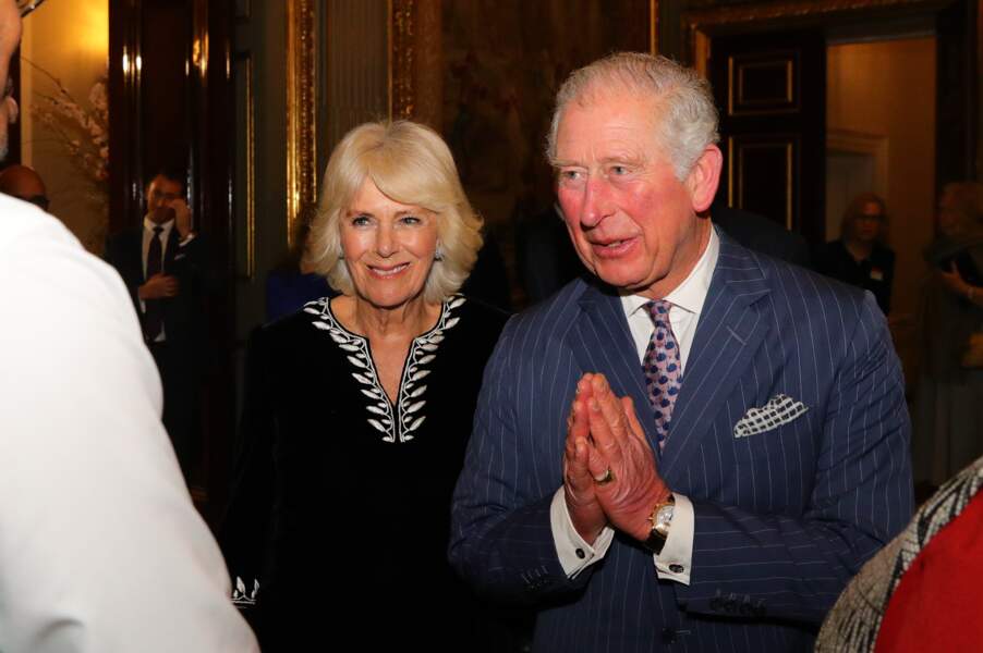 Le prince Charles et Camilla à Londres, le 9 mars 2020