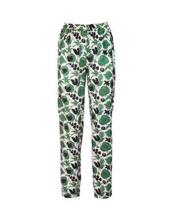 Pantalon de pyjama en soie, 480 € DoubleJ.