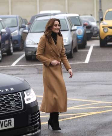 Kate Middleton :  visite la prison pour femmes HM Send à Woking le 22 janvier 2020