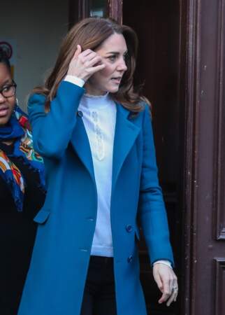 Kate Middleton : en visite au jardin d'enfants LEYF Stockwell à Londres le 29 janvier 2020