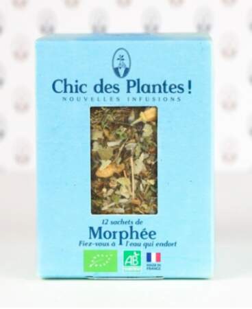 Infusion Bio Morphée, Chic des Plantes, 10,50€ les 12, chicdesplantes.fr