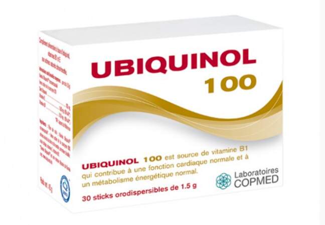 Ubiquinol 100, Laboratoires Copmed, 43€, en pharmacies et parapharmacies.