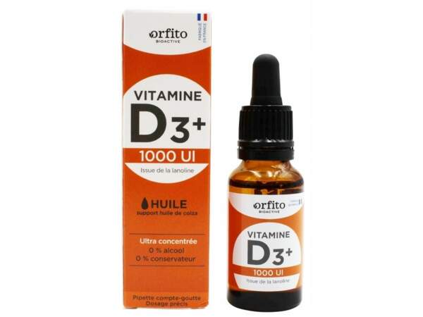Vitamine D3, Orfito, 18,90€ onatera.com