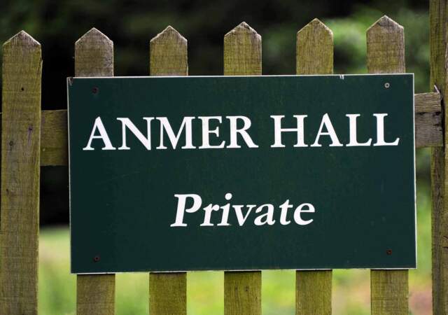Avec ses dix chambres, Anmer Hall peut accueillir de nombreux invités
