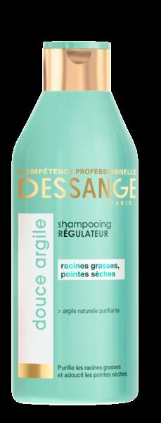 Shampooing Régulateur Argile Douce, Dessange, 250 ml, 4,50€, en grande distribution