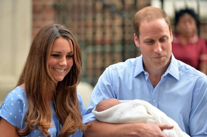 Cette présentation du Royal Baby était très attendue, puisque ce bébé sera le futur roi d'Angleterre.