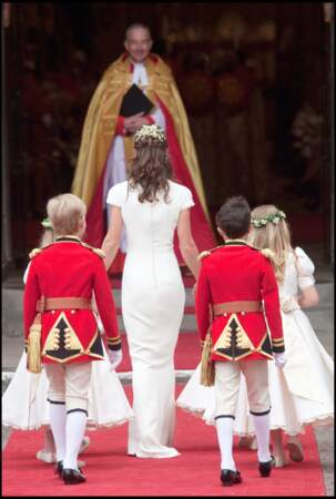 La longue robe de Pippa Middleton , mettant parfaitement en valeur sa silhouette, avait suscité de nombreuses réactions.  