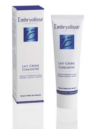 Nouveau pack en 1999 pour le Lait-Crème Concentré Embryolisse