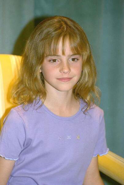 Emma Watson devient la star d'Harry Potter à dix ans tout juste.