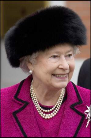 La reine Elizabeth II en visite en Lettonie en 2006