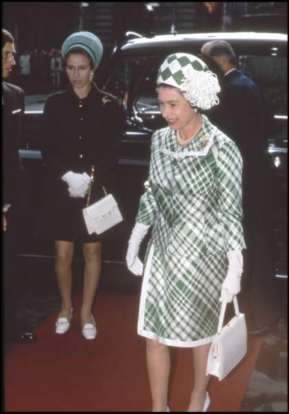 La princesse Anne et la reine Elizabeth II en 1970