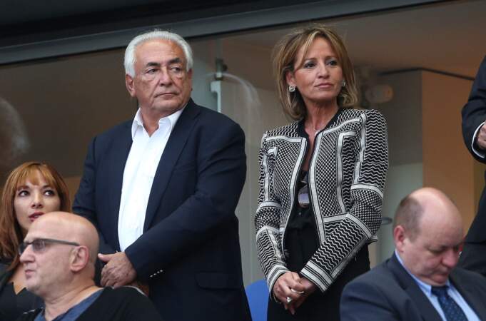 Dominique Strauss Kahn et Myriam L'Aouffir au Stade de France deux ans après le début de leur idylle