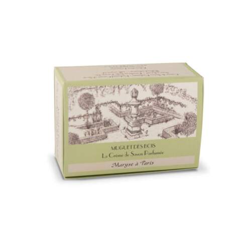 Conçue et réalisée par un Maître savonnier Français : Crème de savon Muguet des Bois, 9€, Maryse à Paris, en vente sur www.maryseaparis.com