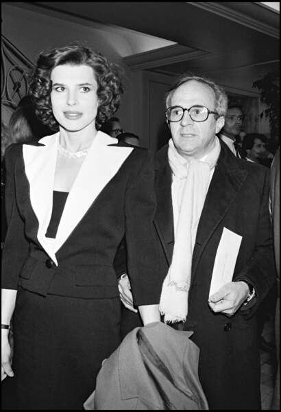 Fanny Ardant et François Truffaut en 1983