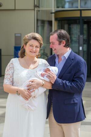 Guillaume et Stéphanie de Luxembourg sont devenus les heureux parents d'un petit garçon, le 10 mai dernier.