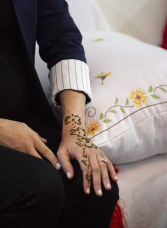 Meghan Markle a testé le henné mais ne possède pas de tatouage permanent.