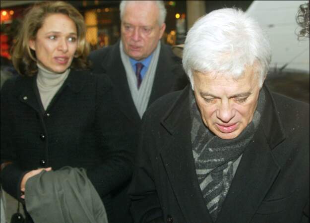 Guy Bedos était présent à l'enterrement de Sophie Daumier le 8 janvier 2004.