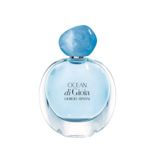 Ocean di Gioia Eau de Parfum, Giorgio Armani, 74 € les 50 ml