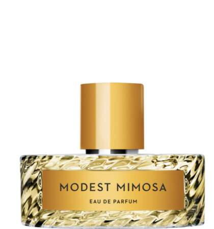 Modest Mimosa Eau de Parfum, Vilhem Parfumeries, 185 € les 100ml.