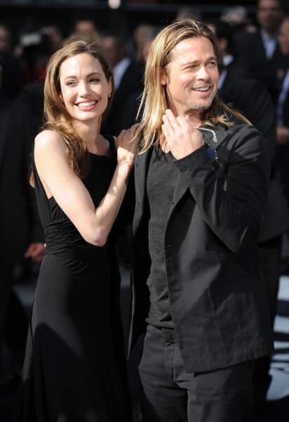 Brad Pitt et Angelina Jolie en 2013