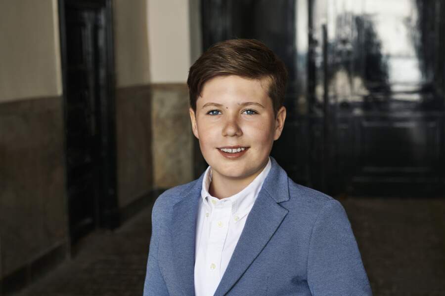 Le prince Christian de Danemark, en 2018