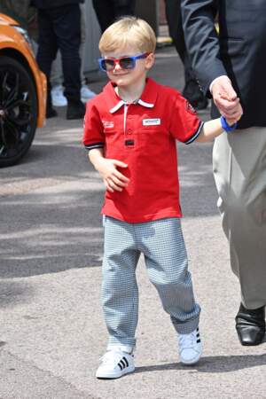 Le prince Jacques de Monaco au grand prix de Monaco, le 25 Mai 2019