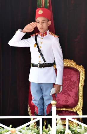 Le prince héritier Moulay El Hassan du Maroc à Rabat le 31 juillet 2015