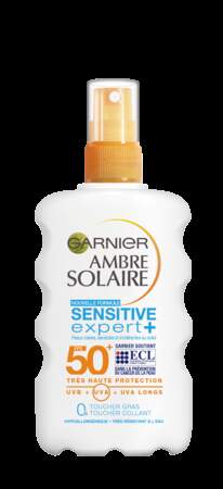 Spray 50 Sensitive Expert, Garnier, 12,90***.
