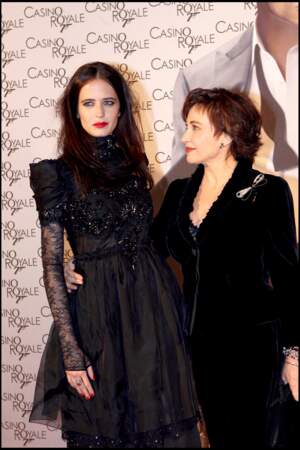 Eva Green et sa maman Marlène Jobert à la première de 007