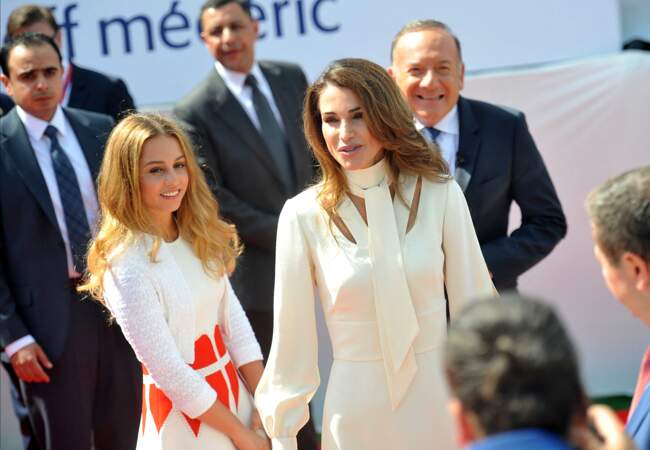 La reine Rania de Jordanie ne sort que très rarement avec ses enfants