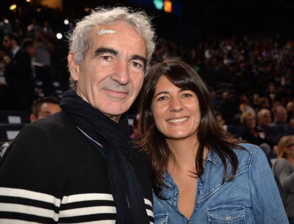 Raymond Domenech et Estelle Denis