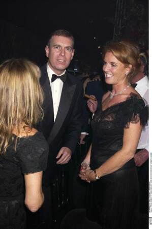 Le prince Andrew et Sarah Ferguson, à Londres, en septembre 2002. 