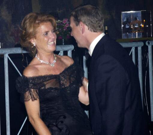 Sarah Ferguson et le prince Andrew, en 2002. 