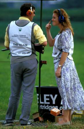 Le prince Andrew et Sarah Ferguson, en 1986.