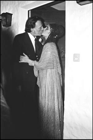 Elizabeth Taylor et Richard Burton en 1994.