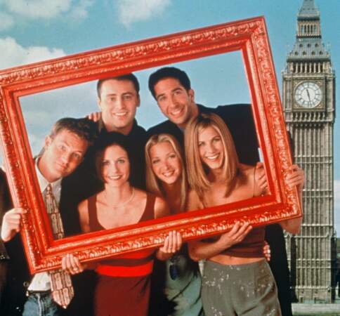Le cast de Friends à l'époque