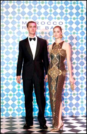 Pierre Casiraghi et Beatrice Borromeo au Bal de la rose à Monaco en 2010, cinq ans avant leur mariage.