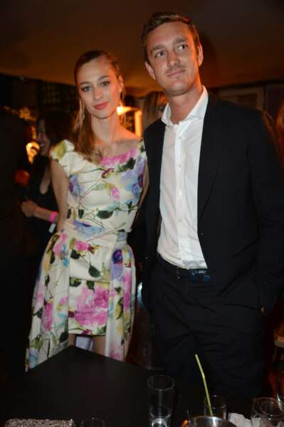 Pierre Casiraghi et Beatrice Borromeo à Cannes, le 22 mai 2014