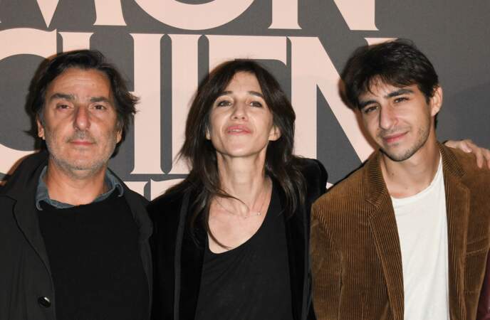Ben Attal avec ses parents Yvan Attal et Charlotte Gainsbourg 