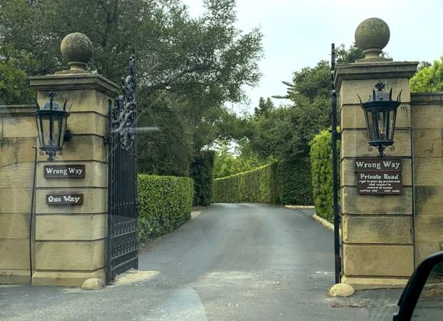 La villa de Meghan Markle et du prince Harry est située dans une résidence très privée.