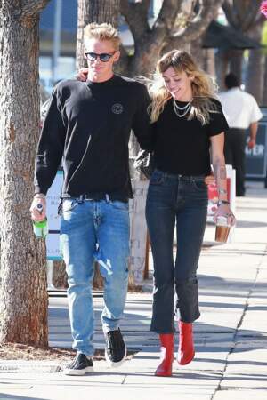 Miley Cyrus et Cody Simpson 
