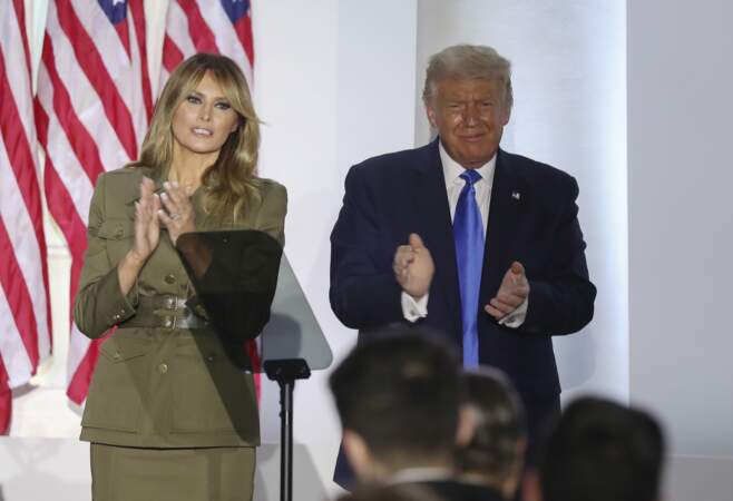 Melania Trump première supportrice de son mari, Donald Trump