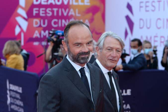 Edouard Philippe sur le redcarpet de la cérémonie d'ouverture du 46ème Festival du Cinéma Américain de Deauville, le 4 septembre 2020. 