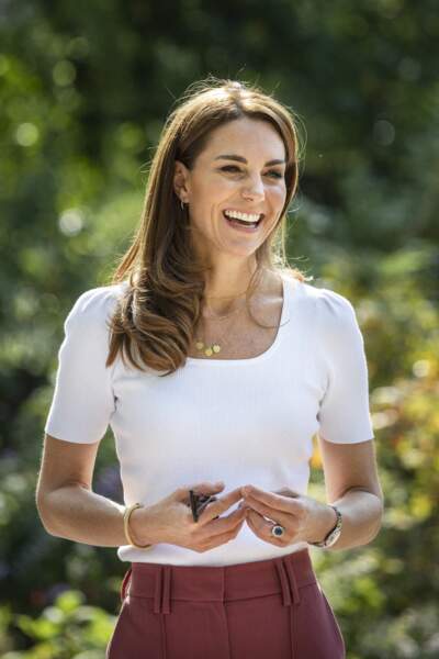Kate Middleton, tout en bijoux et fraîcheur