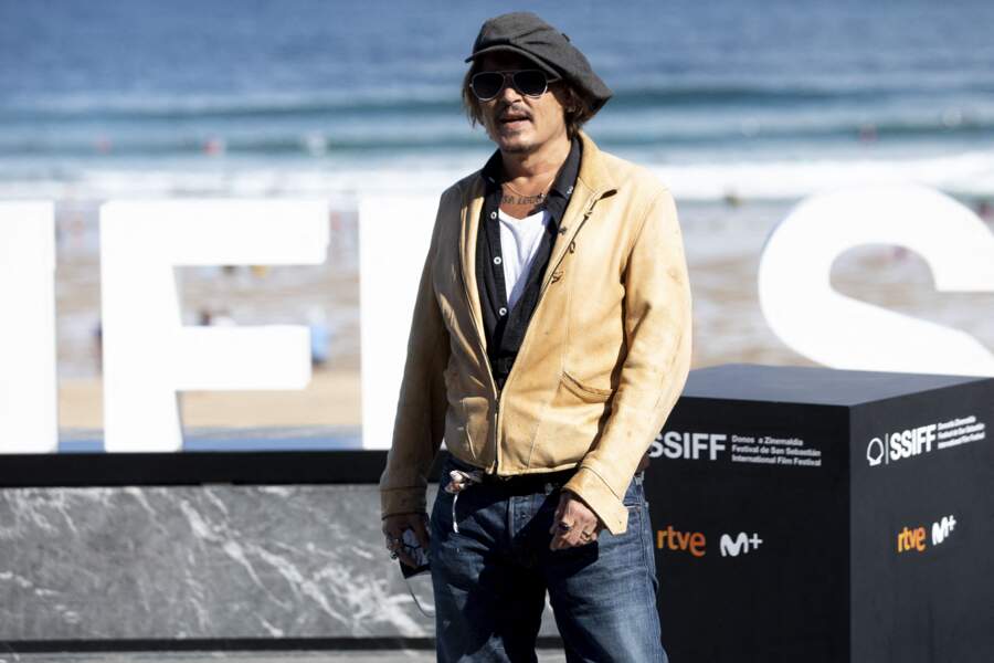 Johnny Depp à San Sebastian
