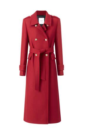 Manteau rouge, 149,99€, Mango