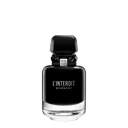 L’Interdit de Givenchy (Eau de Parfum Intense80 ml, 122 €, en parfumeries)