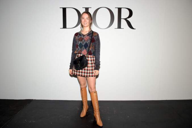 Alexandra de Hanovre en total look Dior ne rate jamais un défilé de la marque