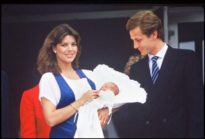 Caroline de Monaco et Stefano Casiraghi, le 11 juin 1984